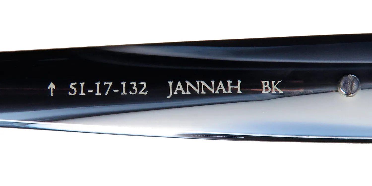 Dana Buchman Jannah bk Eyeglasses Black 51mm 8