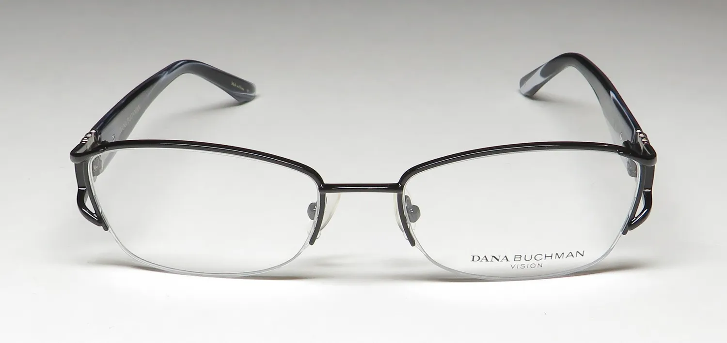 Dana Buchman Jannah bk Eyeglasses Black 53mm 3