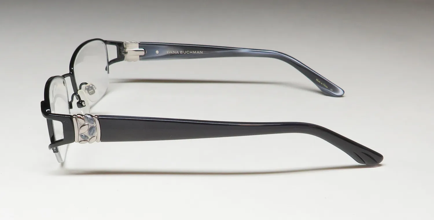 Dana Buchman Jannah bk Eyeglasses Black 53mm 4