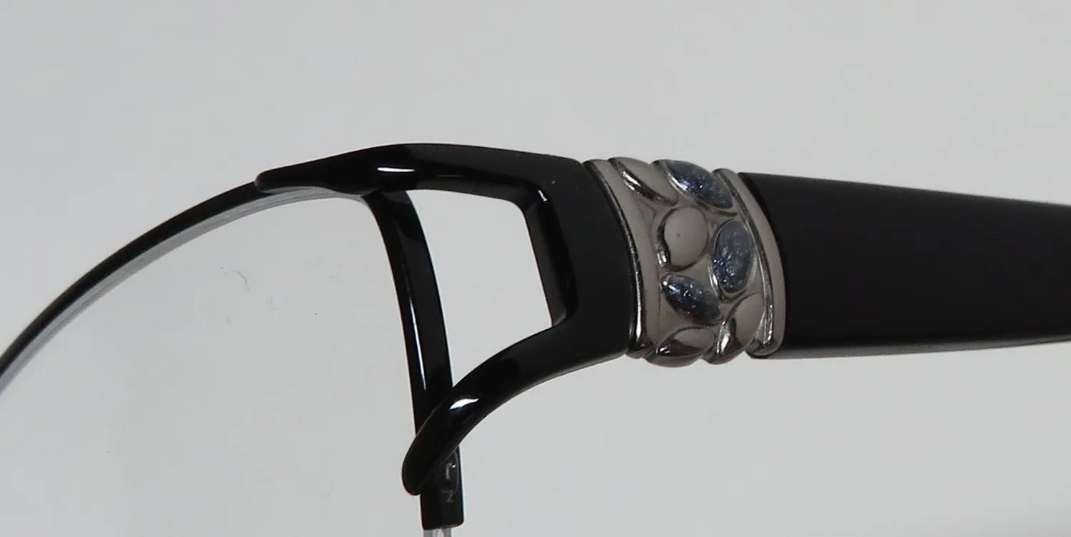 Dana Buchman Jannah bk Eyeglasses Black 53mm 6
