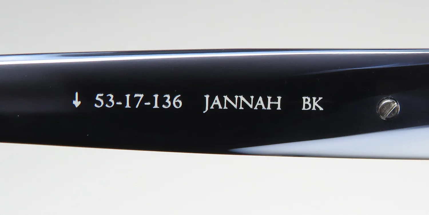 Dana Buchman Jannah bk Eyeglasses Black 53mm 8