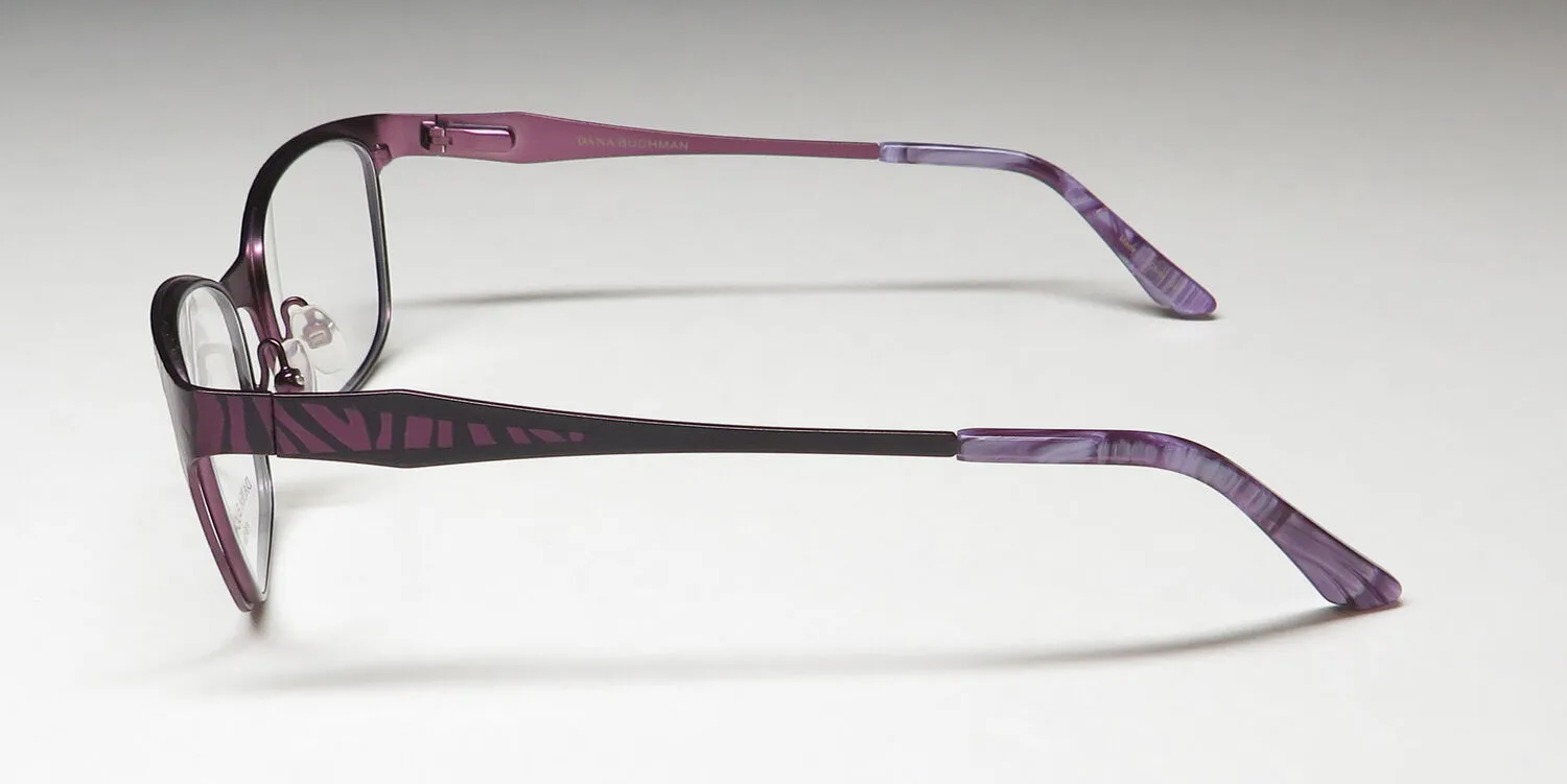 Dana Buchman Lyndon pl Eyeglasses Plum 51mm 4