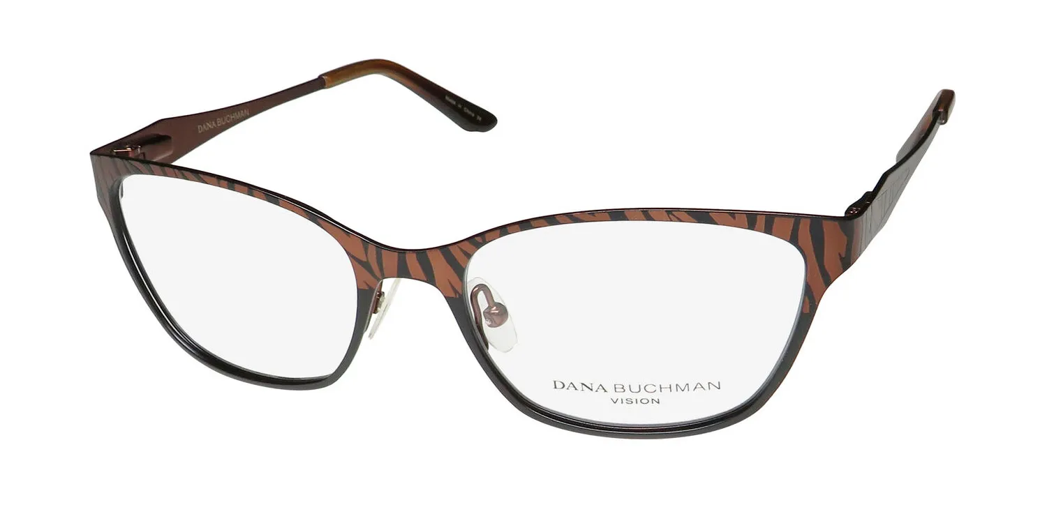 Dana Buchman Lyndon br Eyeglasses Brown 51mm