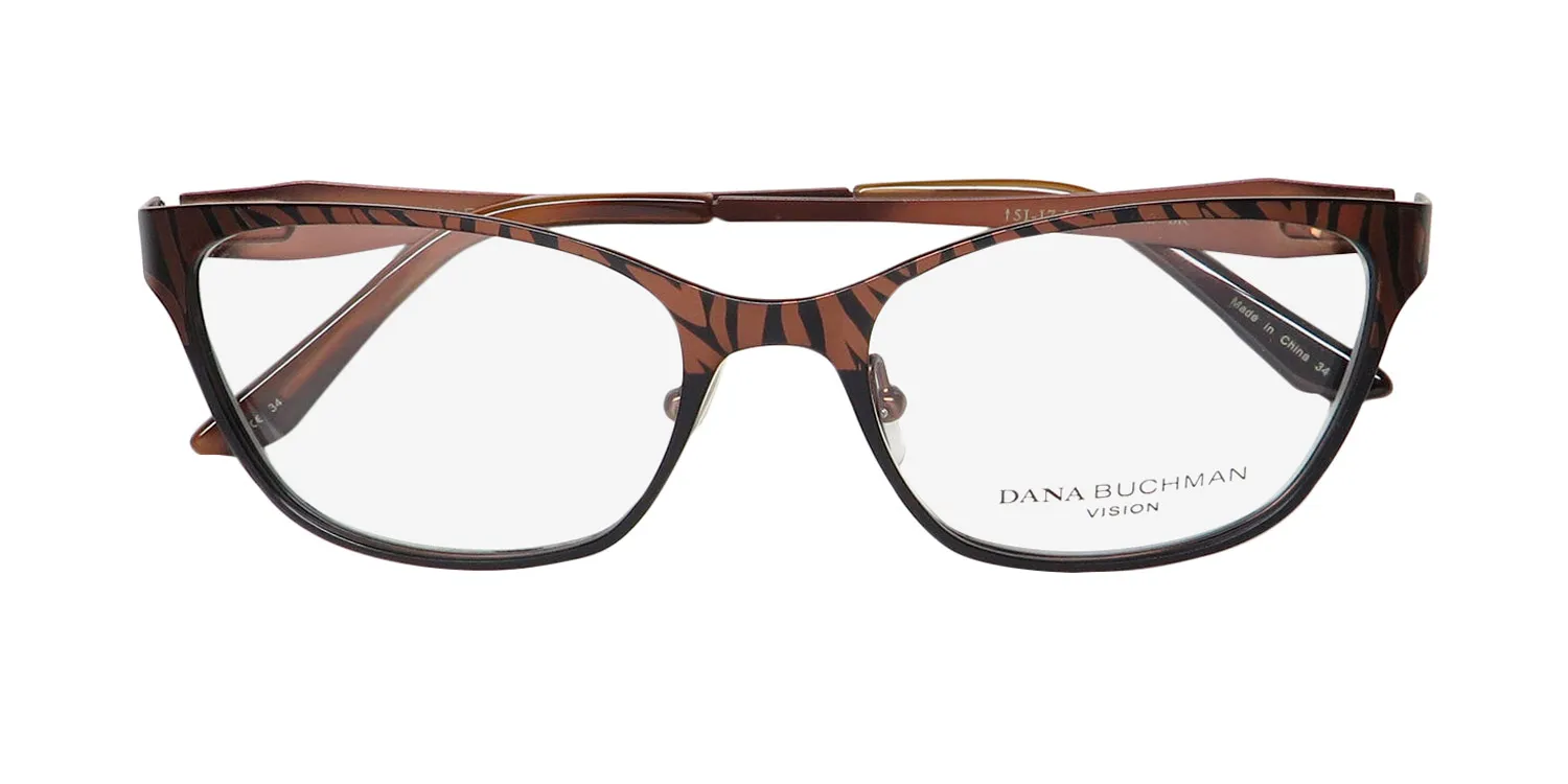 Dana Buchman Lyndon br Eyeglasses Brown 51mm 2
