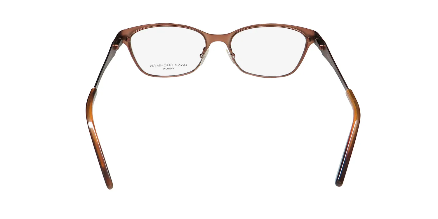 Dana Buchman Lyndon br Eyeglasses Brown 51mm 5