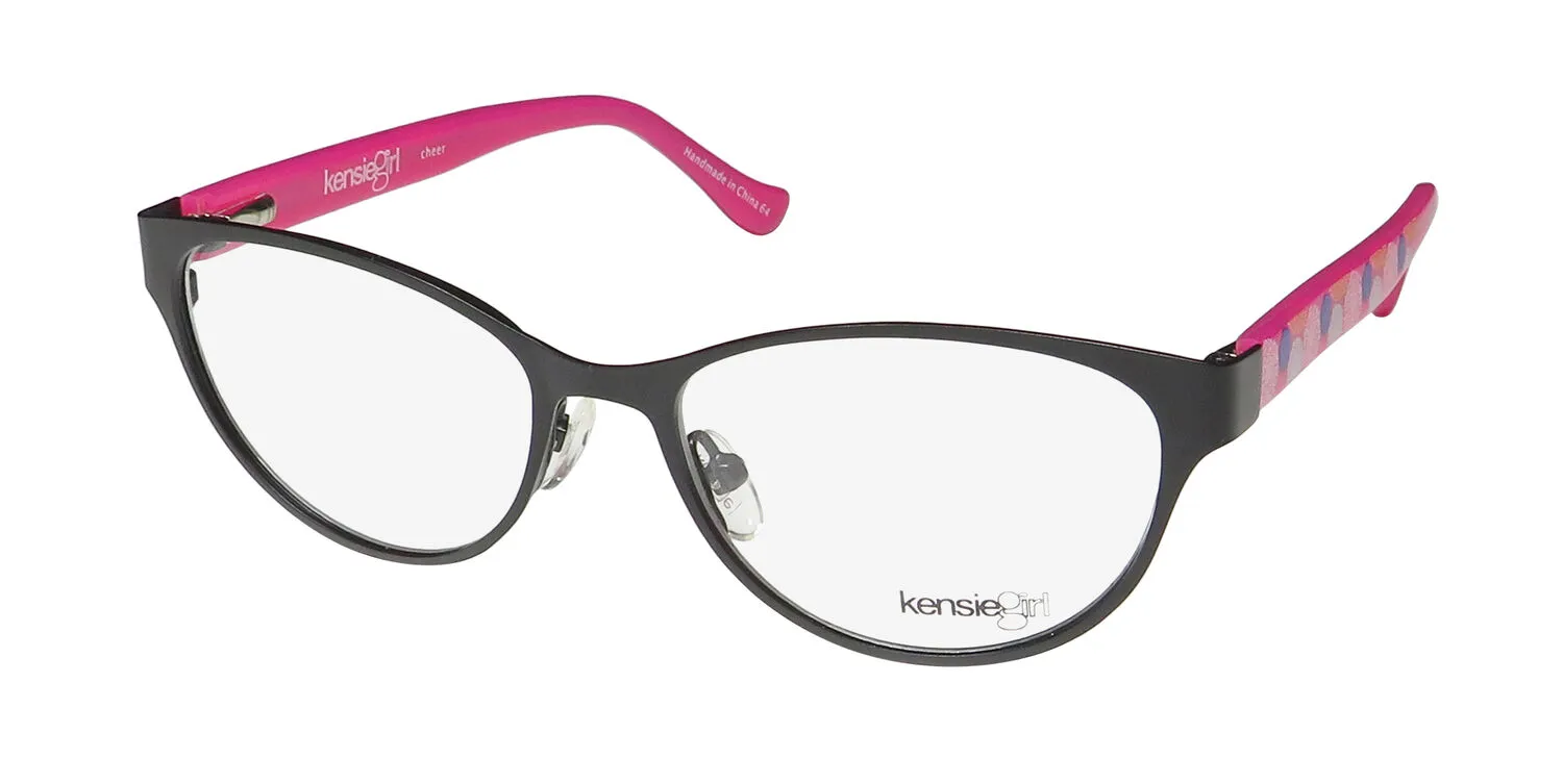 Kensie Cheer bk Eyeglasses Black 48mm