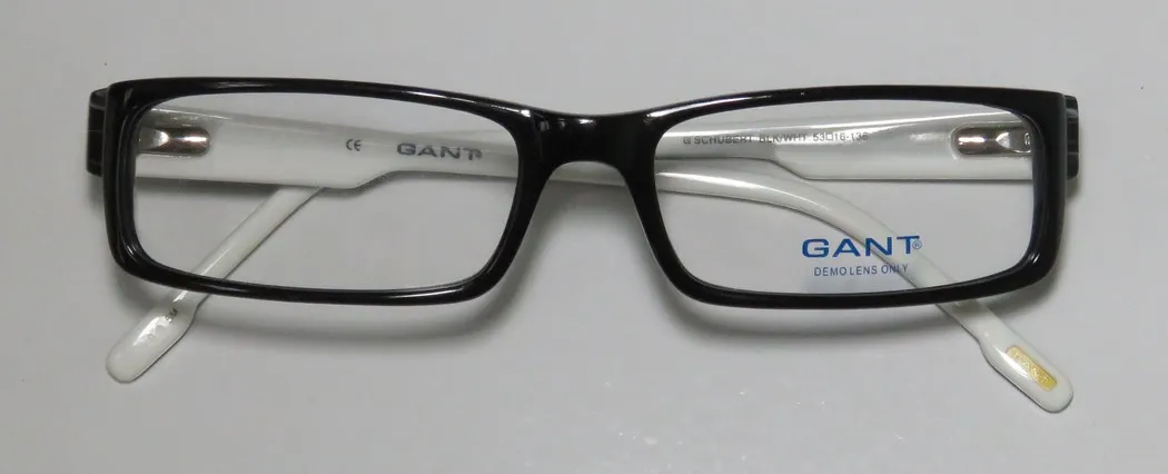 Gant Schubert blk / wht Eyeglasses Black 53mm Unisex 2