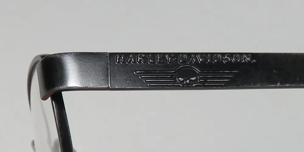Harley-Davidson Hdt 111 blgun Eyeglasses Dark Gray 48mm Unisex 6
