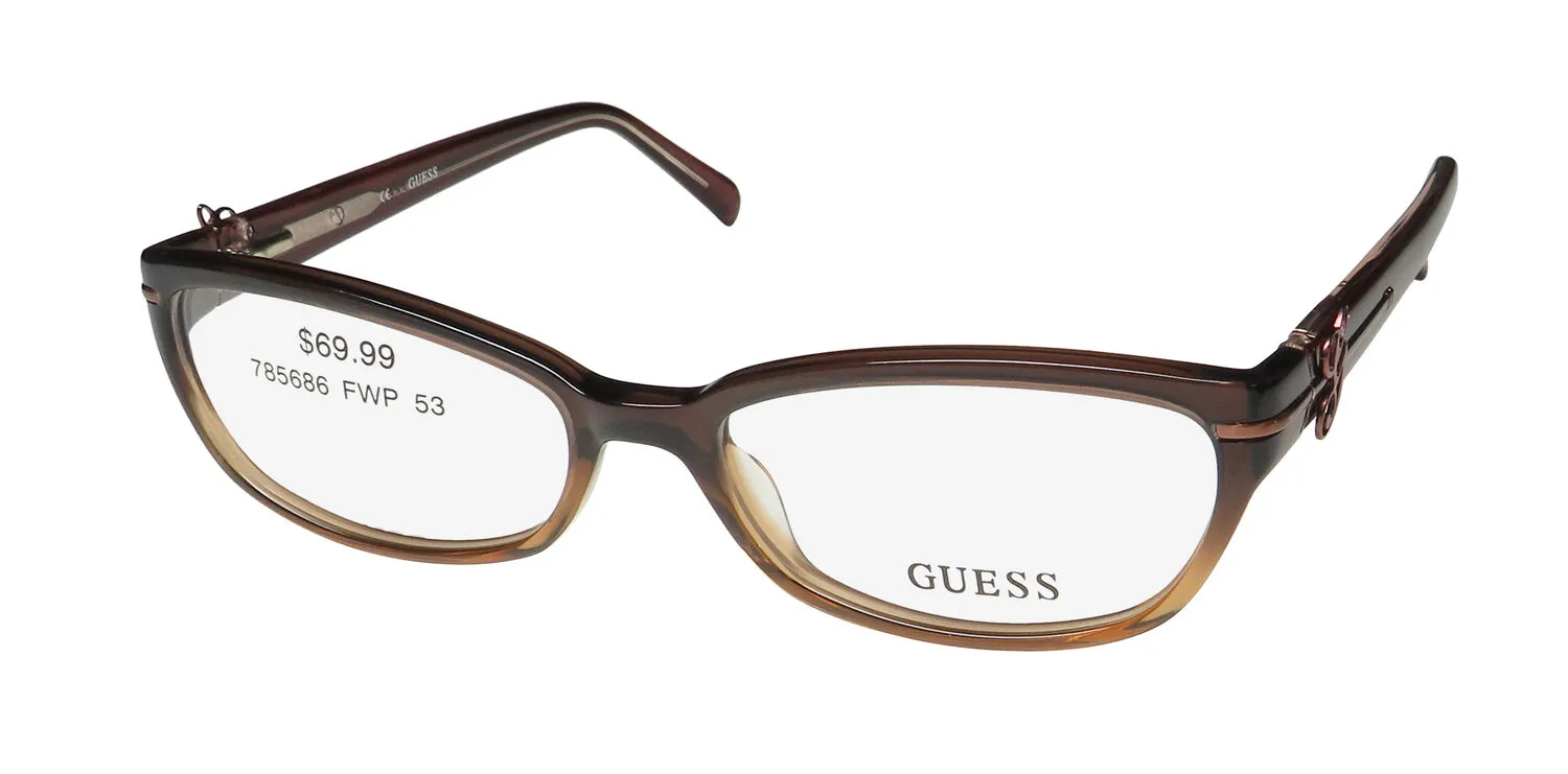 Guess 2304 brn Eyeglasses Brown 53mm