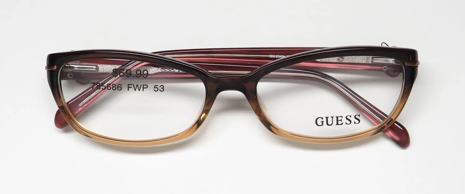 Guess 2304 brn Eyeglasses Brown 53mm 2