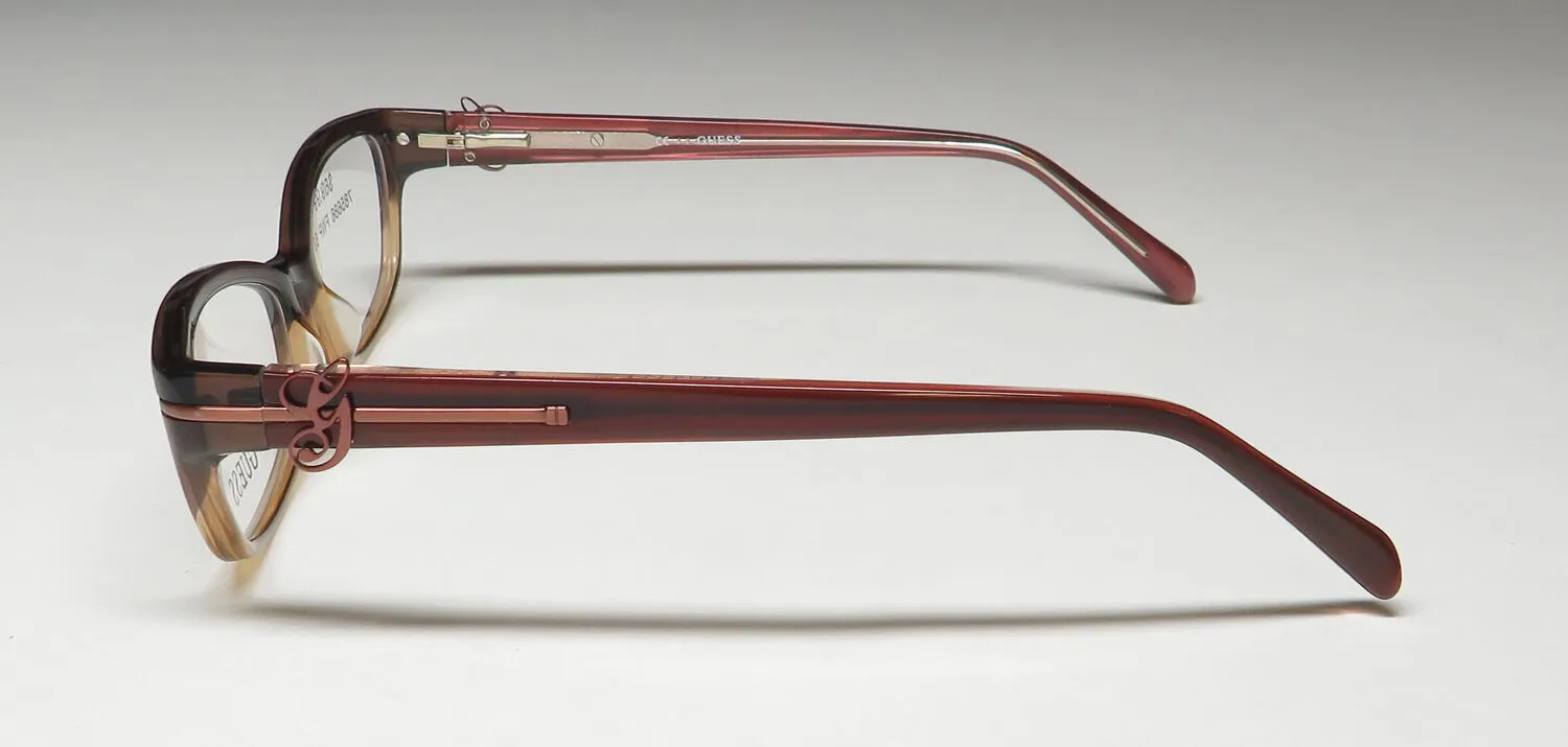 Guess 2304 brn Eyeglasses Brown 53mm 4