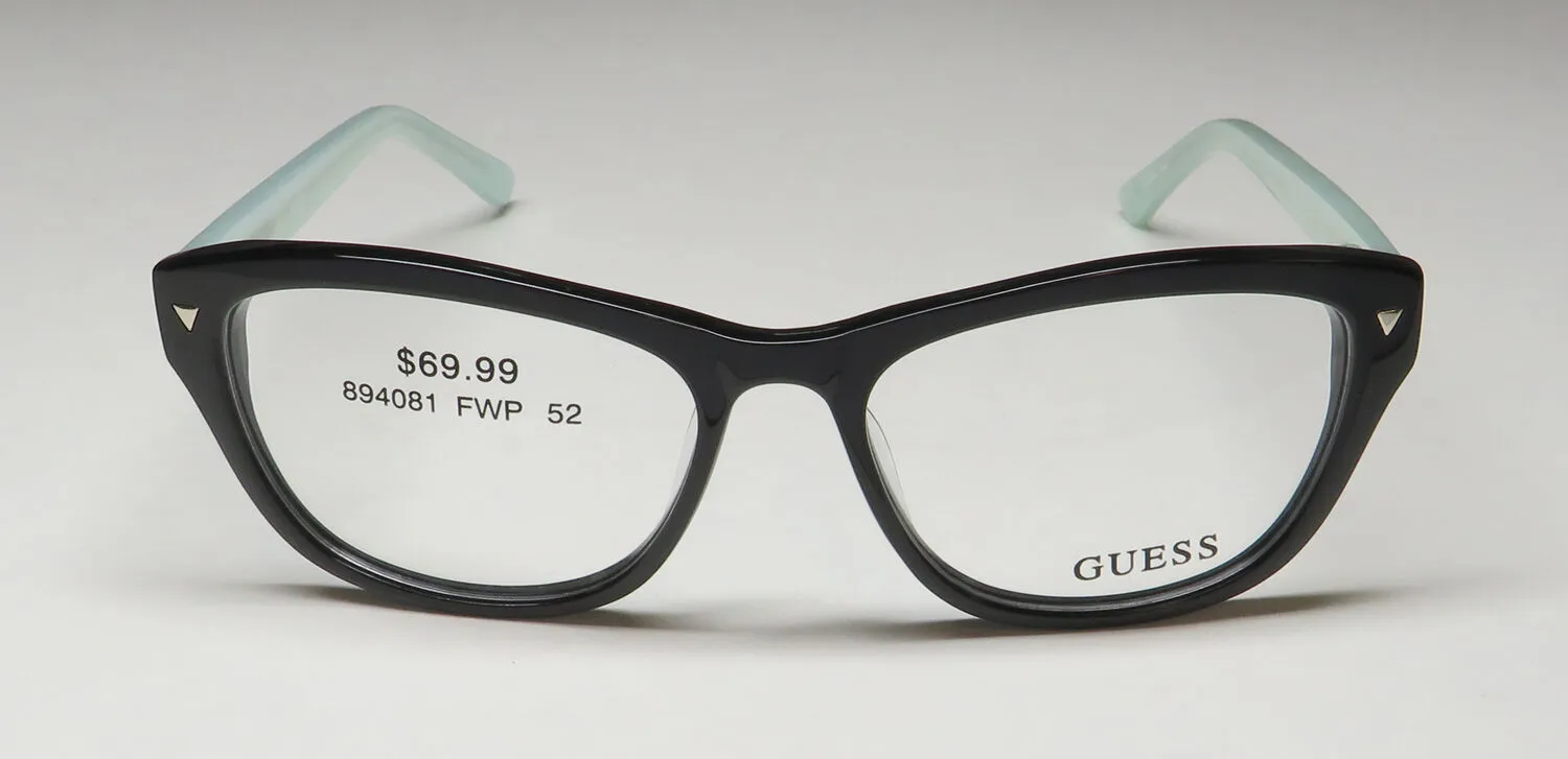 Guess 2452 bkbl Eyeglasses Black Blue 52mm 3