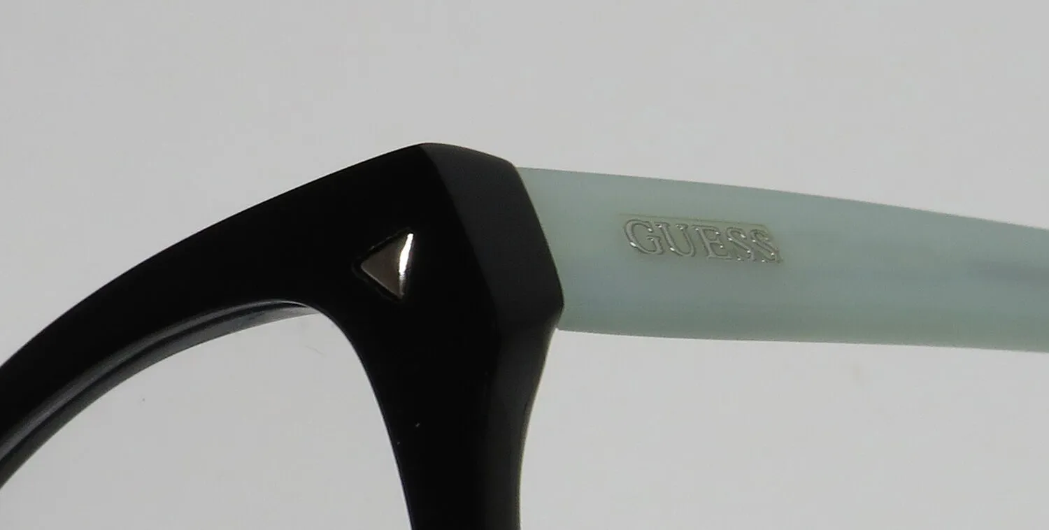 Guess 2452 bkbl Eyeglasses Black Blue 52mm 6