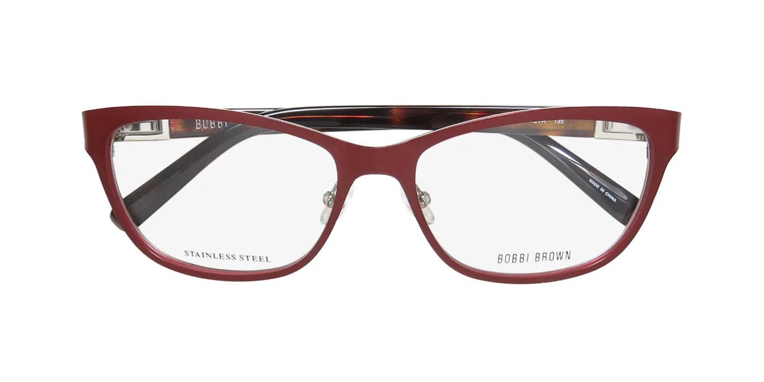 Bobbi Brown The Kylie qvh Eyeglasses Matte Red Havana 51mm 2