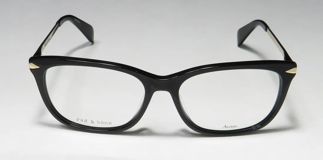 Rag & Bone 3006 2m2 Eyeglasses Black Gold 54mm Women 3