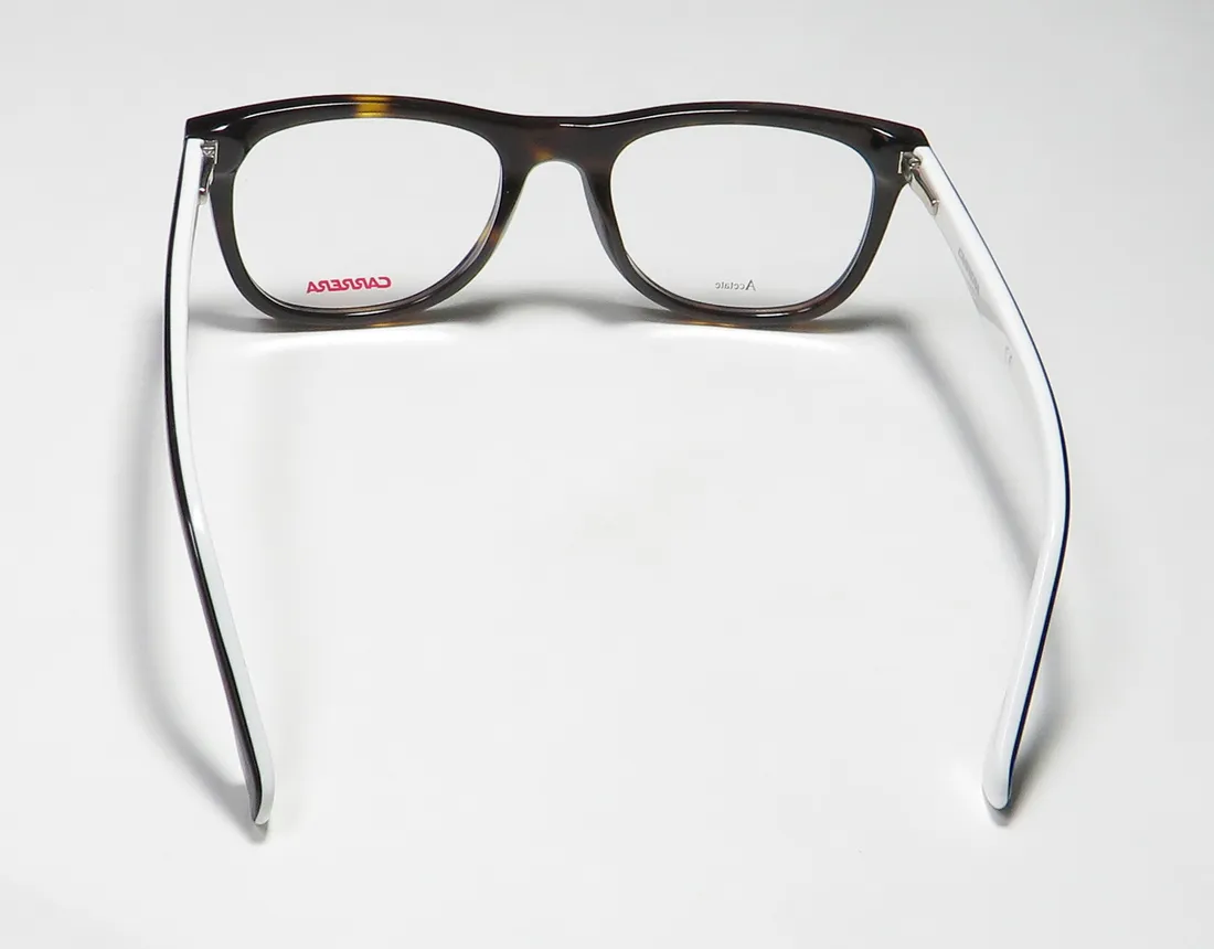 Carrera Carrerino 63 tcb Eyeglasses White Black Spotted Tortoise 47mm 5