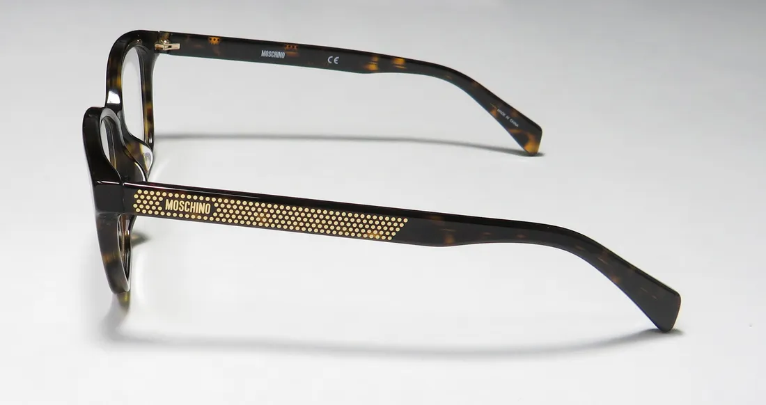Moschino 527/F 086 Eyeglasses Dark Havana 53mm 4