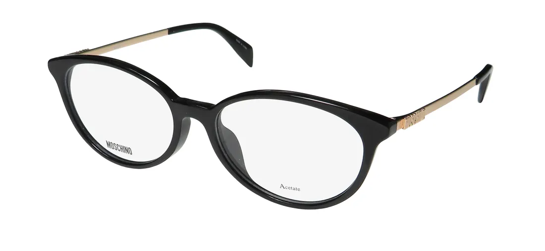 Moschino 526/F 807 Eyeglasses Black 53mm