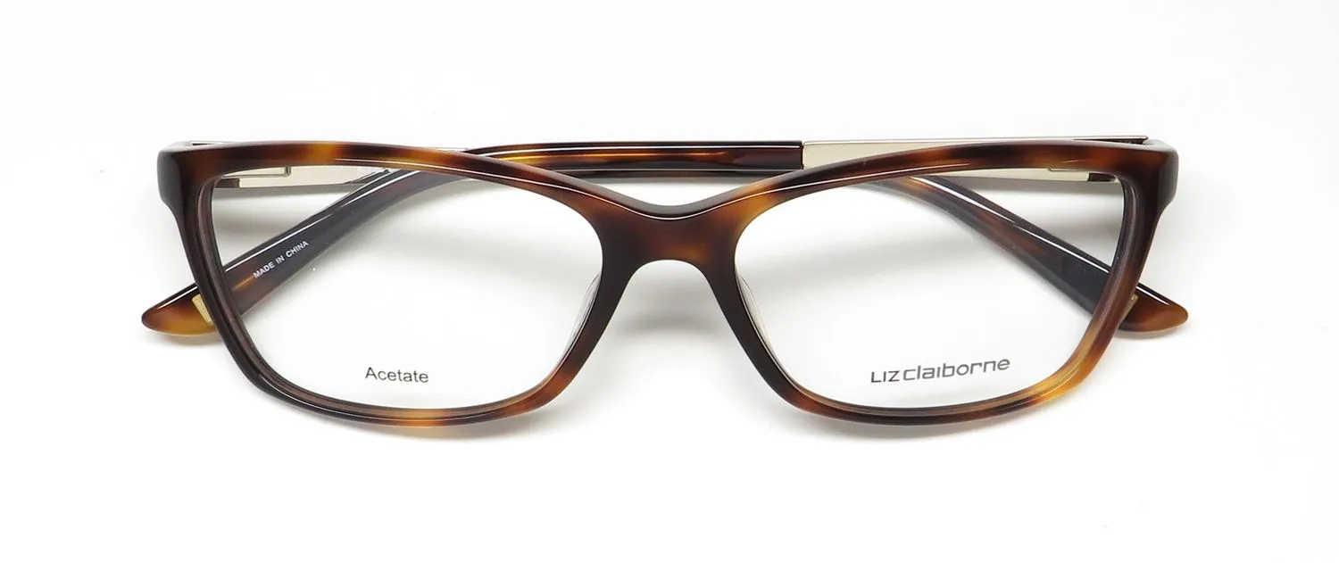 Liz Claiborne L646 wr9 Eyeglasses Brown Havana 52mm 2