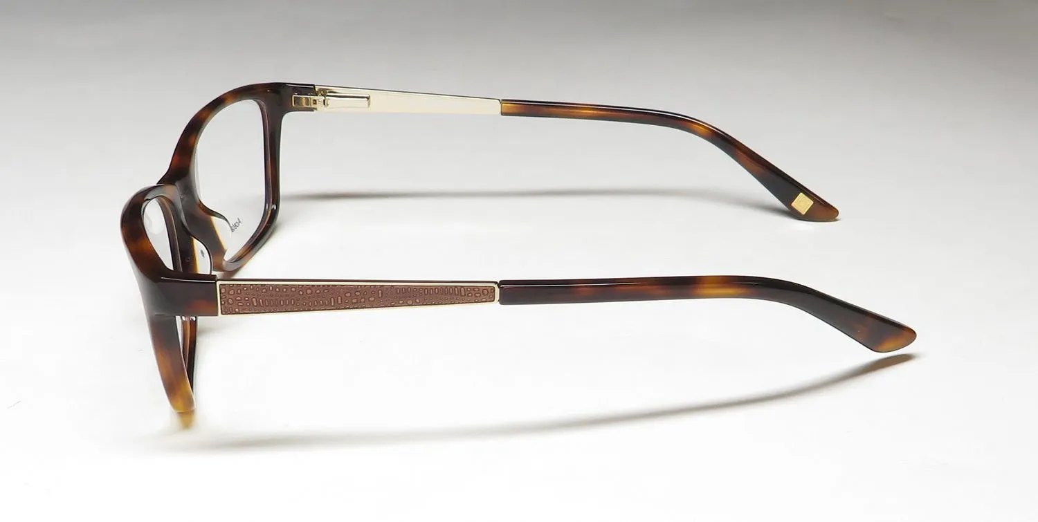 Liz Claiborne L646 wr9 Eyeglasses Brown Havana 52mm 4