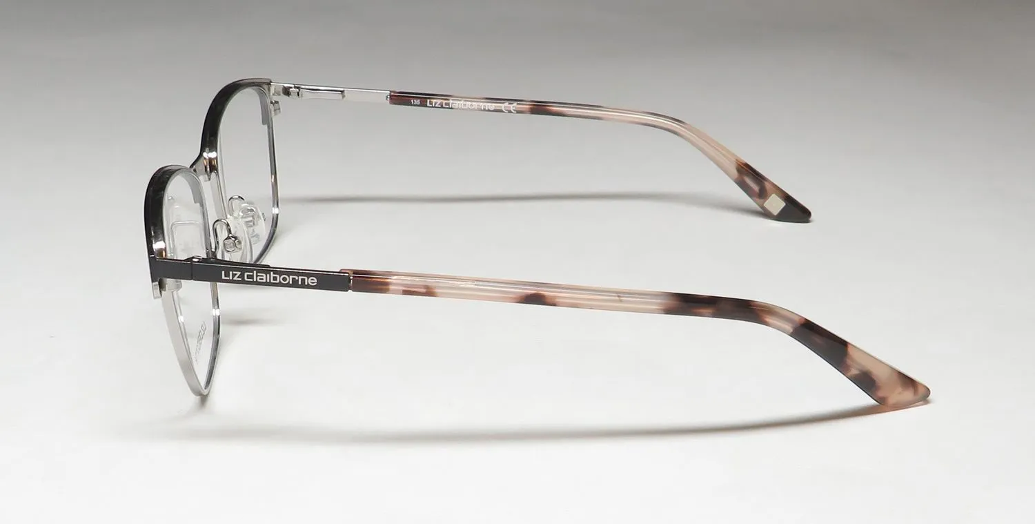 Liz Claiborne L 649 0284 Eyeglasses Black Ruth 54mm 4
