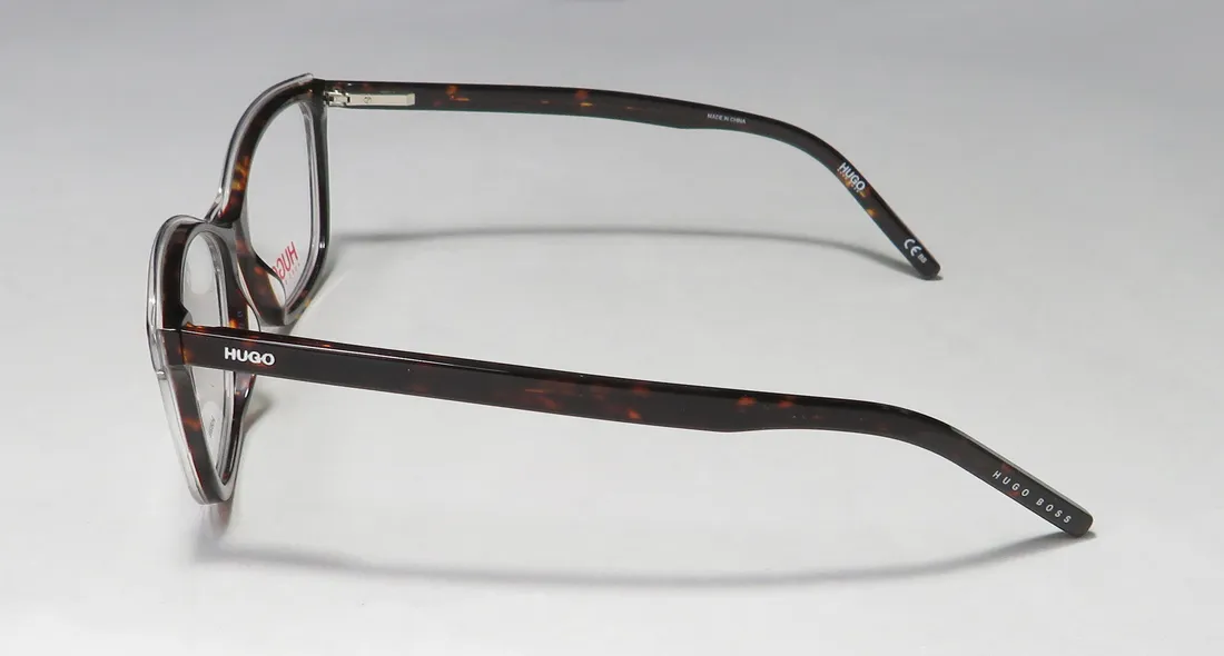 HUGO BOSS Hg 1053 aio Eyeglasses Matte Crystal 55mm Unisex 4