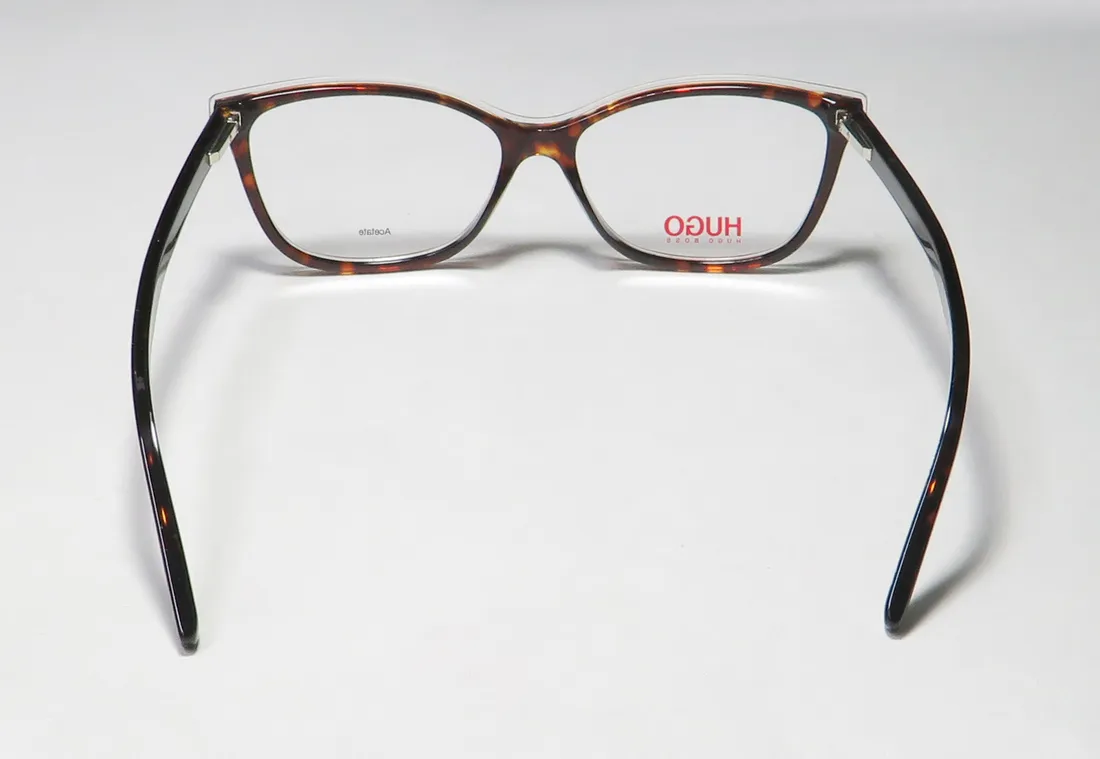 HUGO BOSS Hg 1053 aio Eyeglasses Matte Crystal 55mm Unisex 5