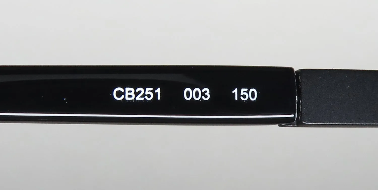 Liz Claiborne Cb251 003 Eyeglasses Matte Black 55mm 8