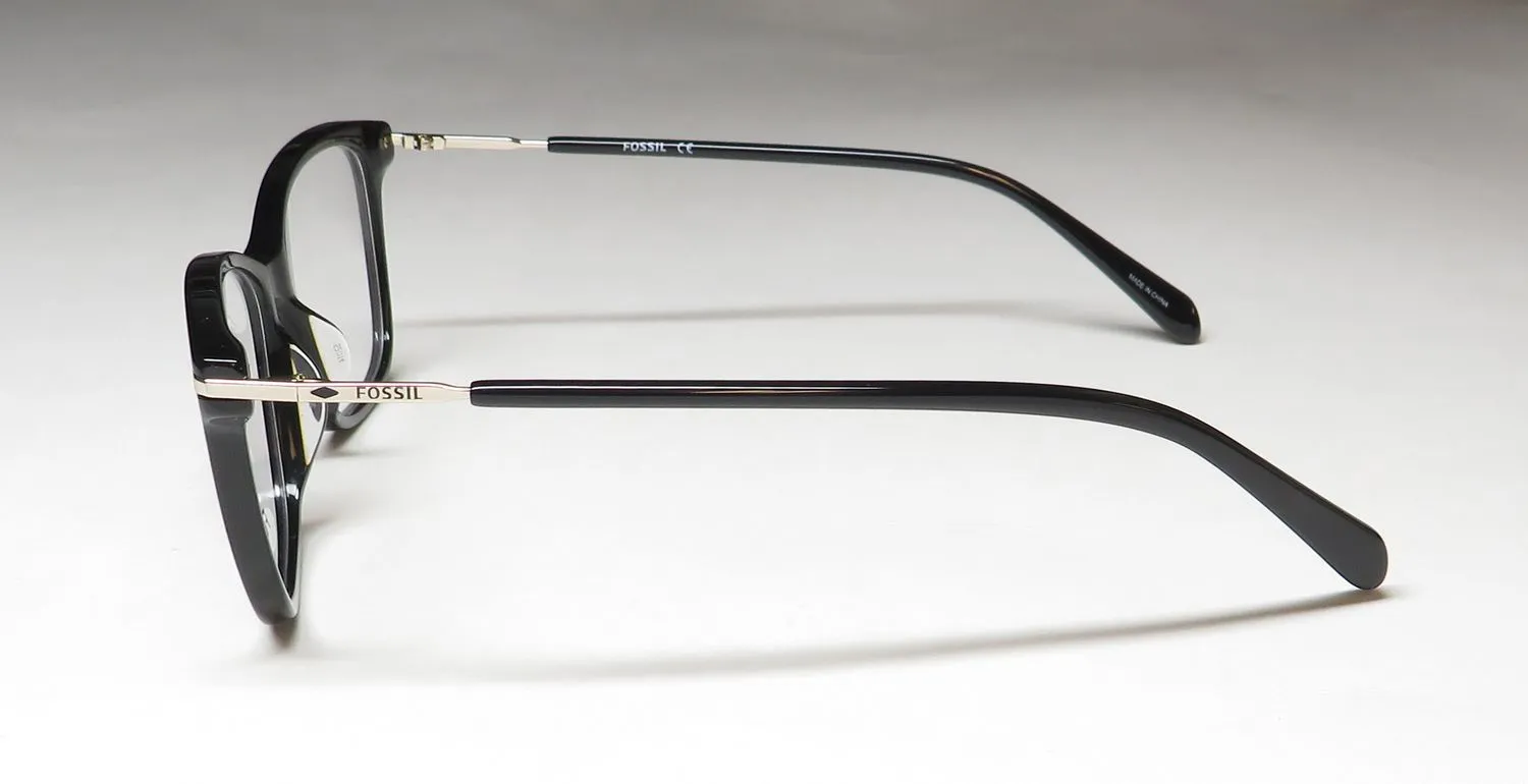 Fossil 7105 807 Eyeglasses Black 52mm 4