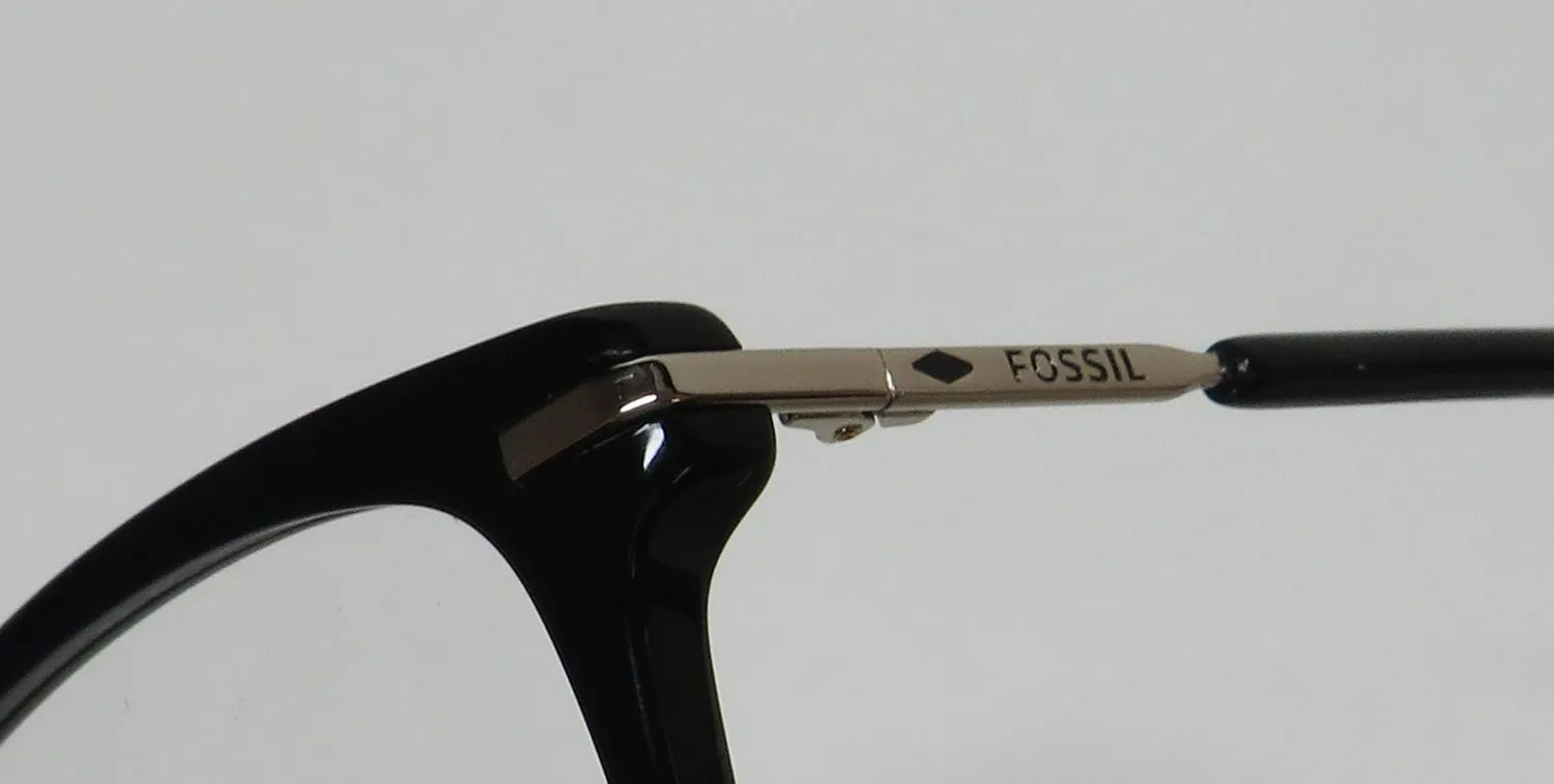 Fossil 7105 807 Eyeglasses Black 52mm 6