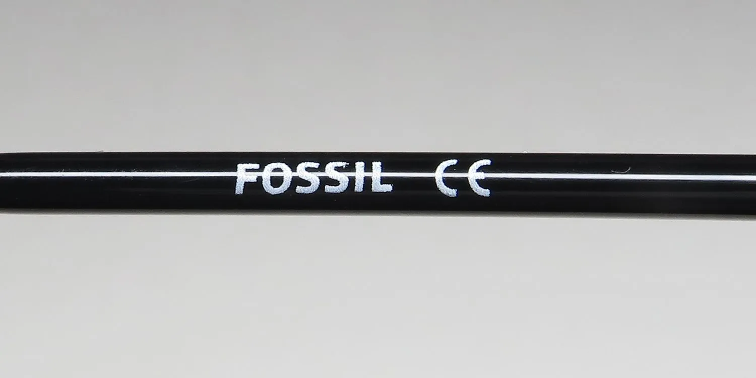 Fossil 7105 807 Eyeglasses Black 52mm 7