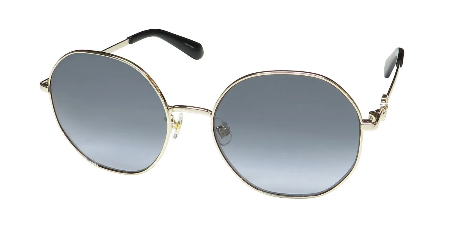 Kate Spade Venus/F/S rhl9o Sunglasses Gold Black 56mm