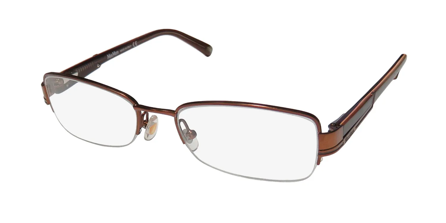 Max Mara 1085 ybg Eyeglasses Brown 52mm