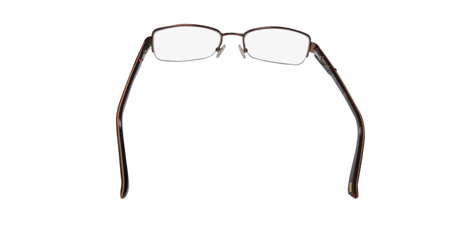 Max Mara 1085 ybg Eyeglasses Brown 52mm 5