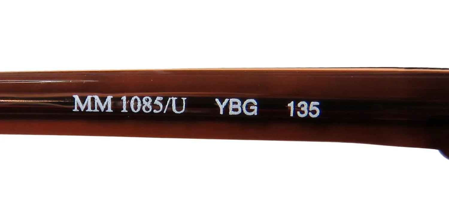 Max Mara 1085 ybg Eyeglasses Brown 52mm 8