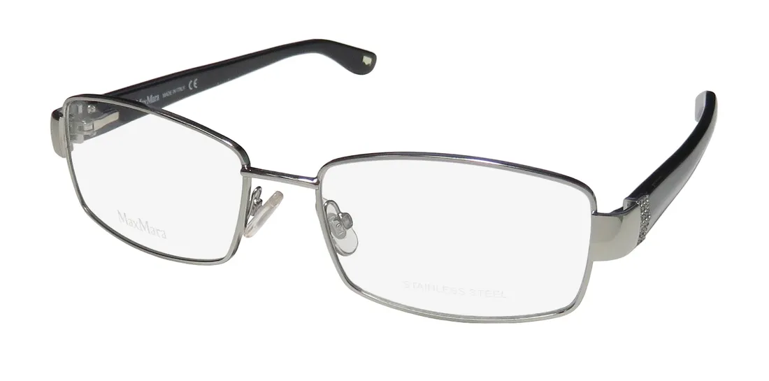 Max Mara 1100/U 85k Eyeglasses Silver 52mm