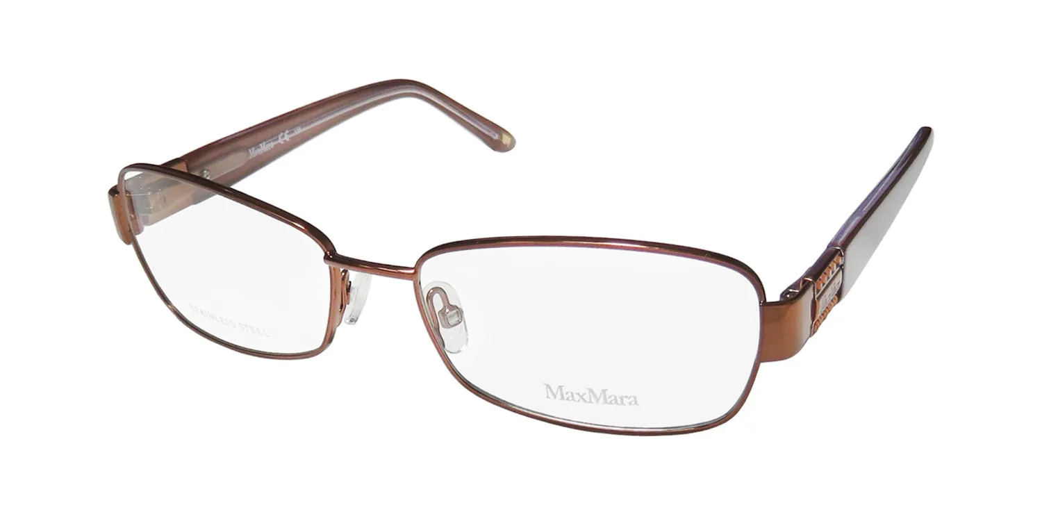Max Mara 1128 0a1o Eyeglasses Brown 54mm