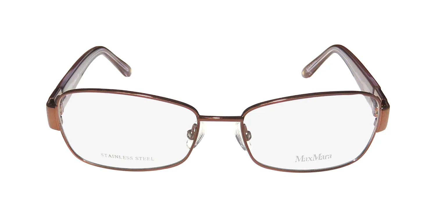 Max Mara 1128 0a1o Eyeglasses Brown 54mm 3