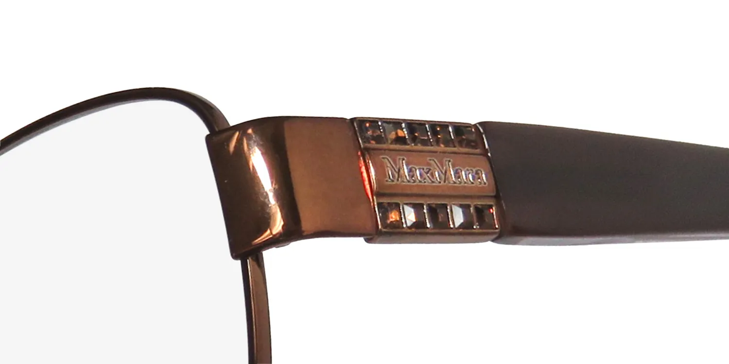 Max Mara 1128 0a1o Eyeglasses Brown 54mm 6