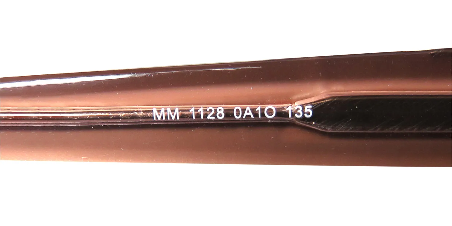 Max Mara 1128 0a1o Eyeglasses Brown 54mm 8