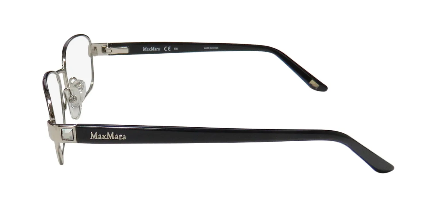 Max Mara 1130 84j Eyeglasses Siver Black 53mm 4
