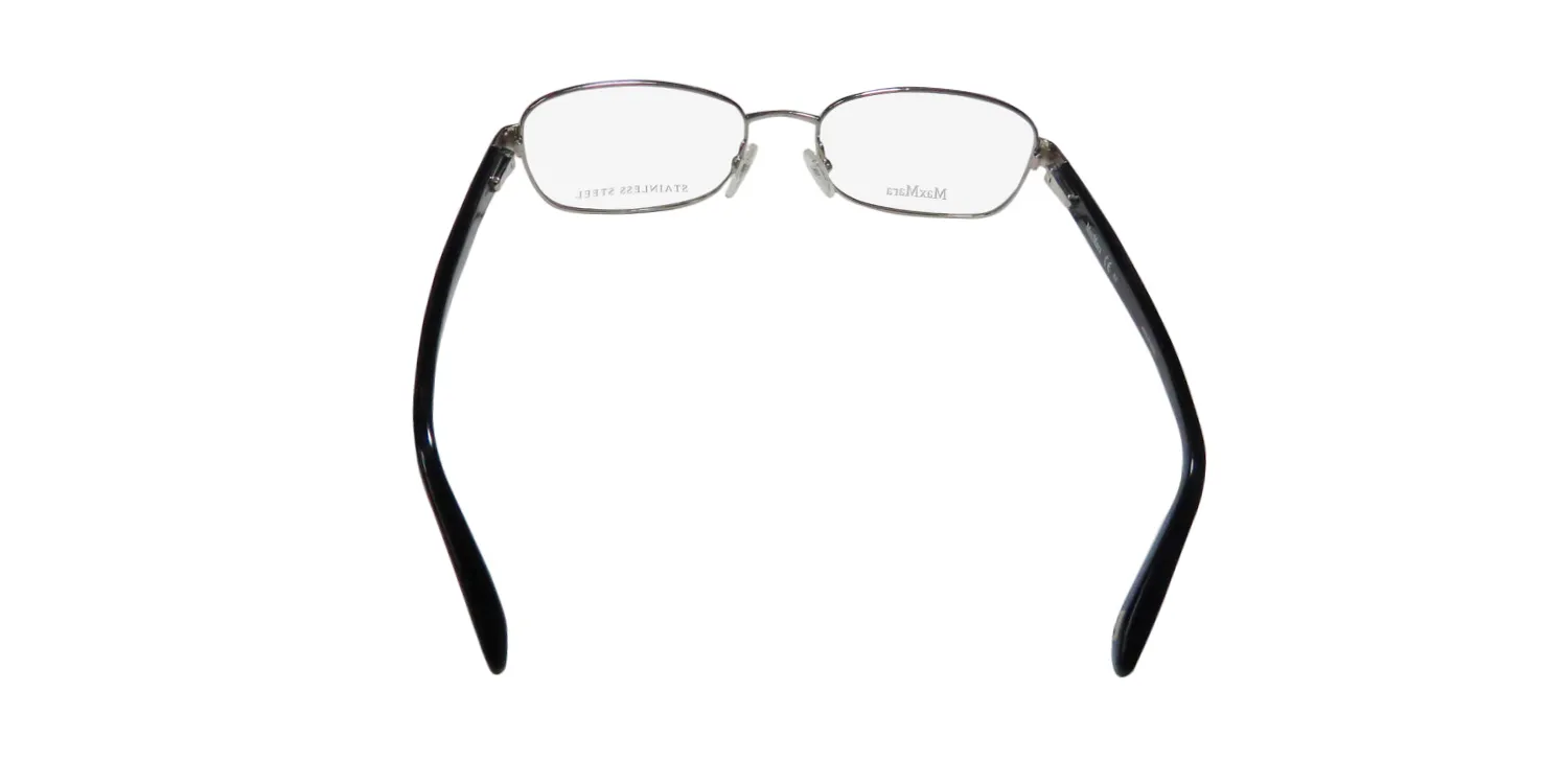 Max Mara 1130 84j Eyeglasses Siver Black 53mm 5