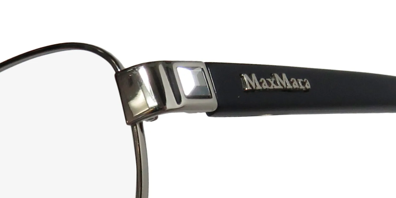 Max Mara 1130 84j Eyeglasses Siver Black 53mm 6