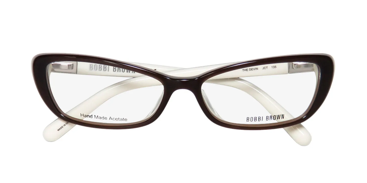 Bobbi Brown The Devin jct Eyeglasses Brown Cream 54mm 2