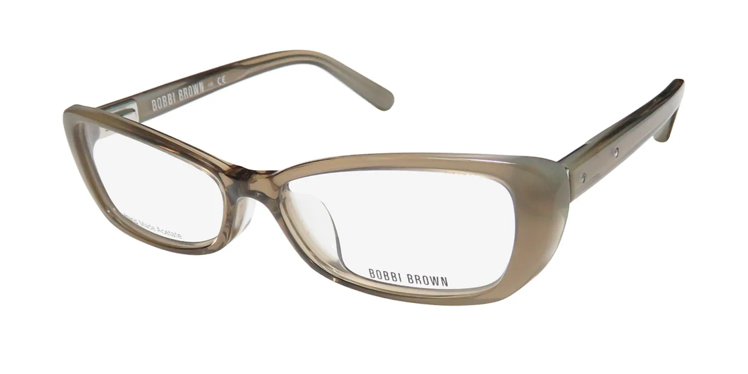 Bobbi Brown The Devin jcu Eyeglasses Transparent Smoke 54mm