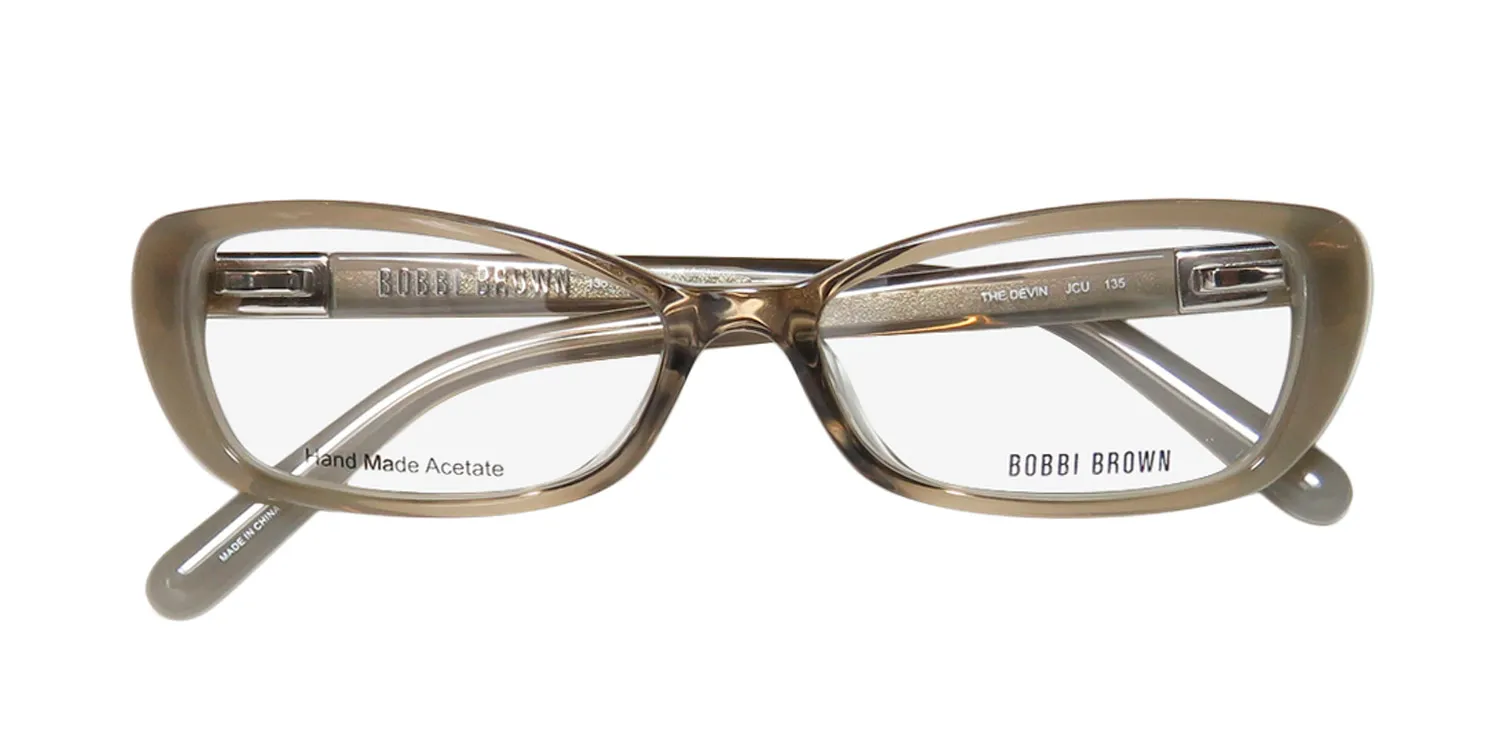 Bobbi Brown The Devin jcu Eyeglasses Transparent Smoke 54mm 2