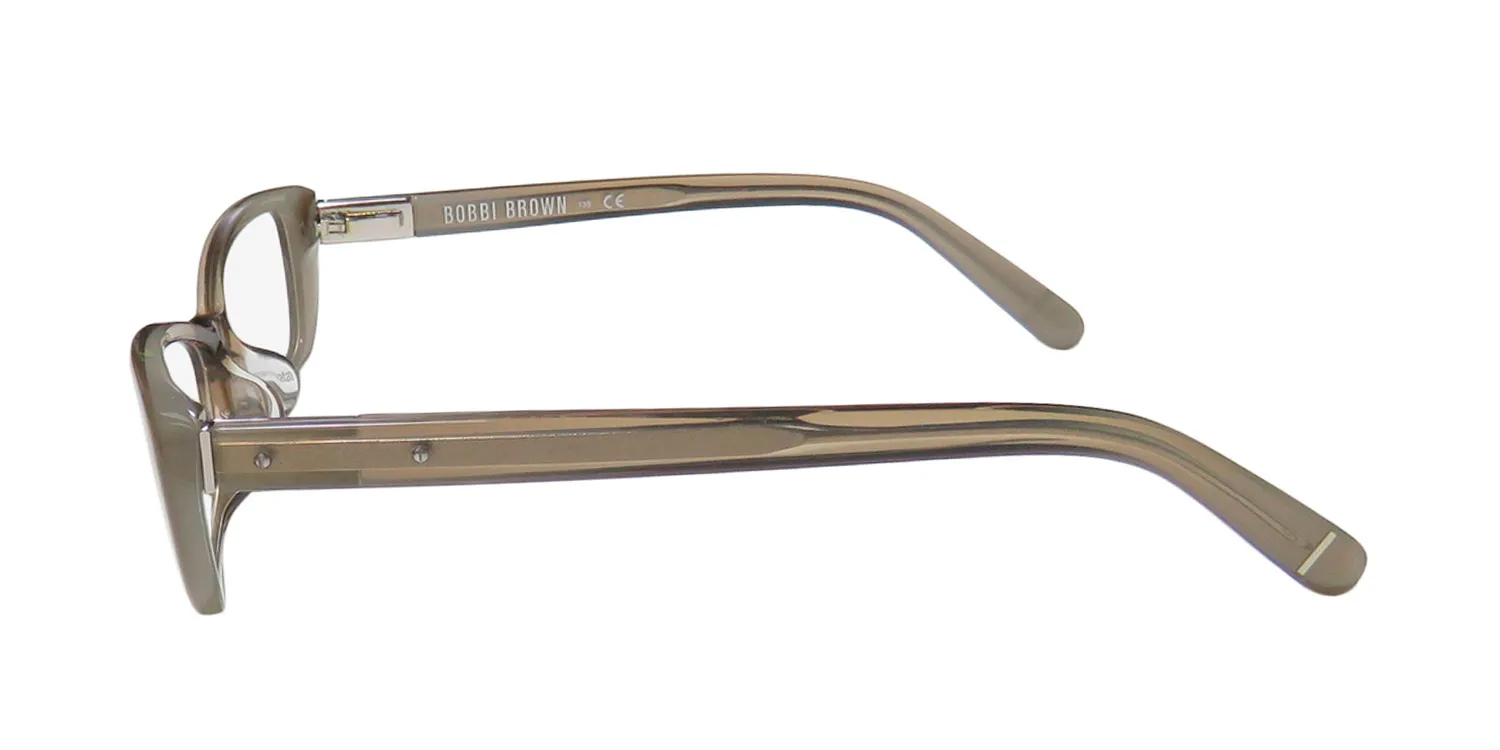 Bobbi Brown The Devin jcu Eyeglasses Transparent Smoke 54mm 4