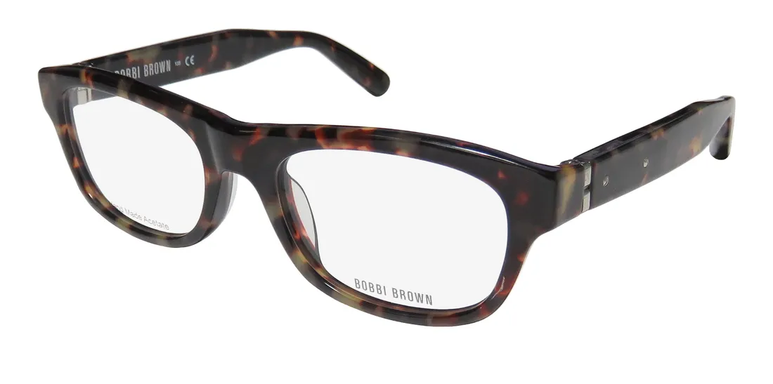 Bobbi Brown The Bobbi m67 Eyeglasses Olive Havana 48mm