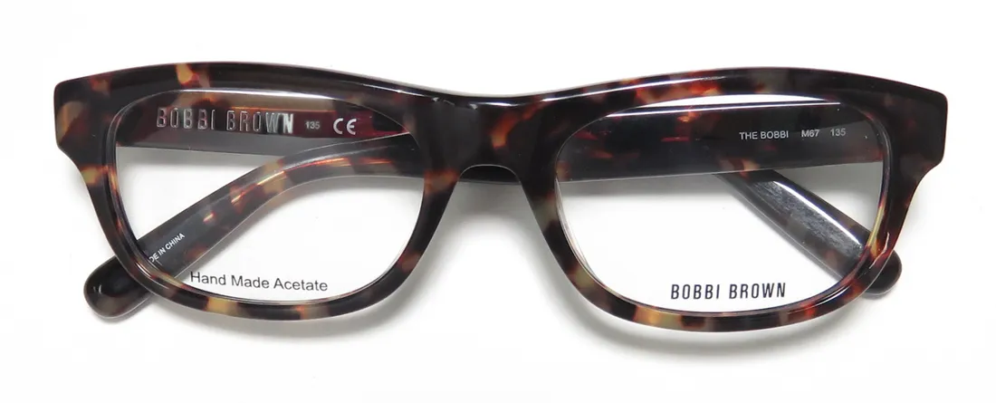 Bobbi Brown The Bobbi m67 Eyeglasses Olive Havana 48mm 2