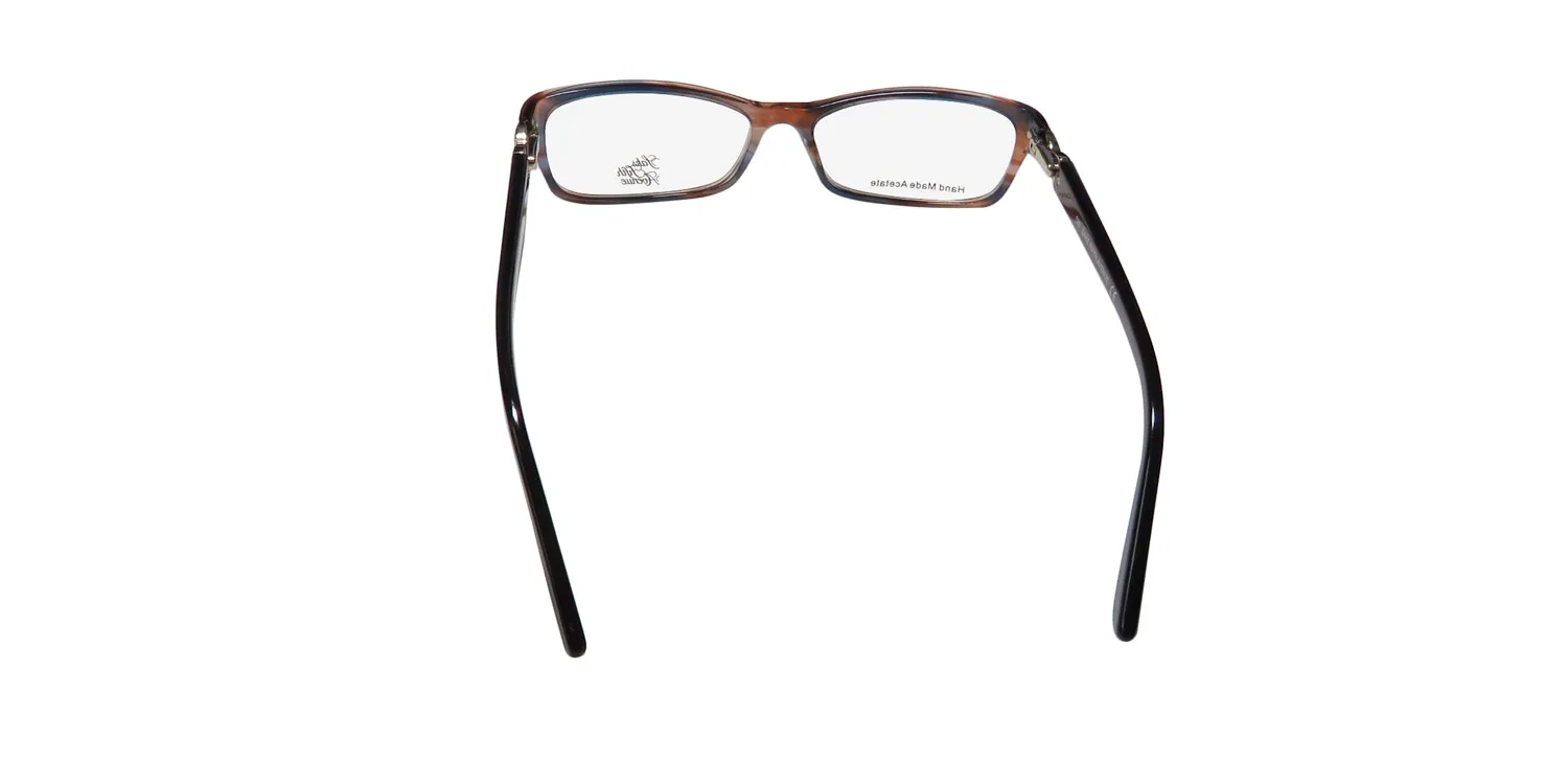 Saks Fifth Avenue 271 0en4 Eyeglasses Brown 53mm Women 5